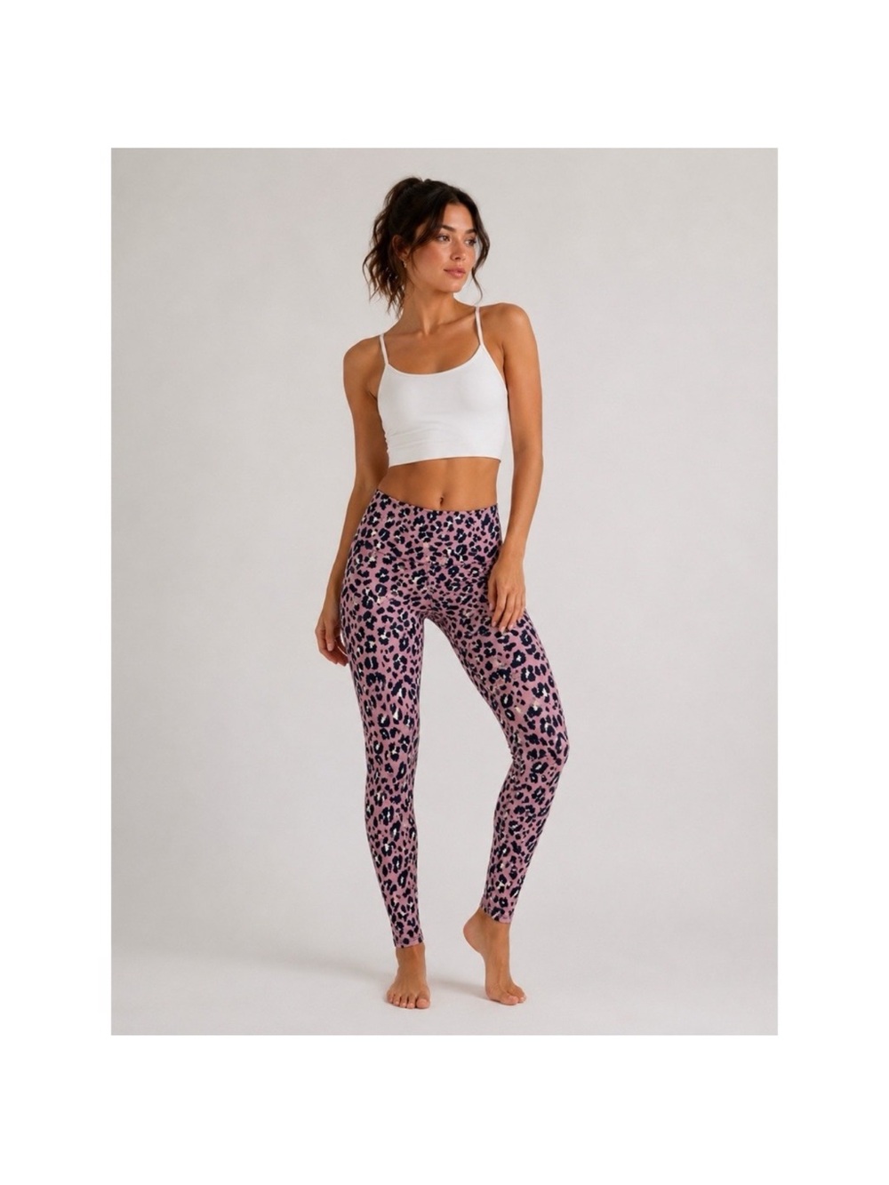 Onzie Leopard Print Leggings XS